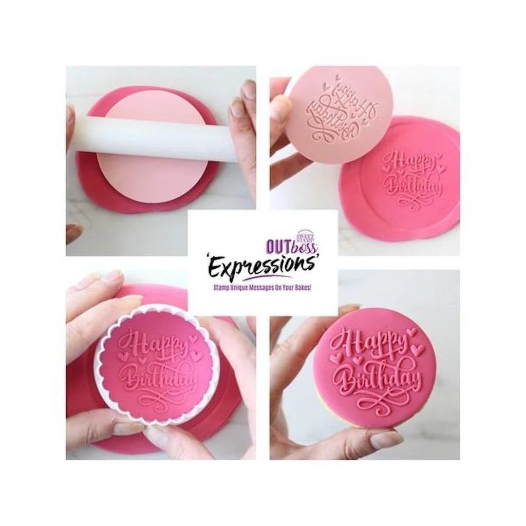 Sweet Stamp OUTboss Stempel -Happy Birthday- – alternativ produktvisning 4