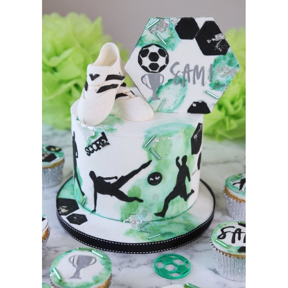 Sweet Stamp embossere fotballkake