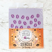 sweet stamp stensil vampyr hoggtenner
