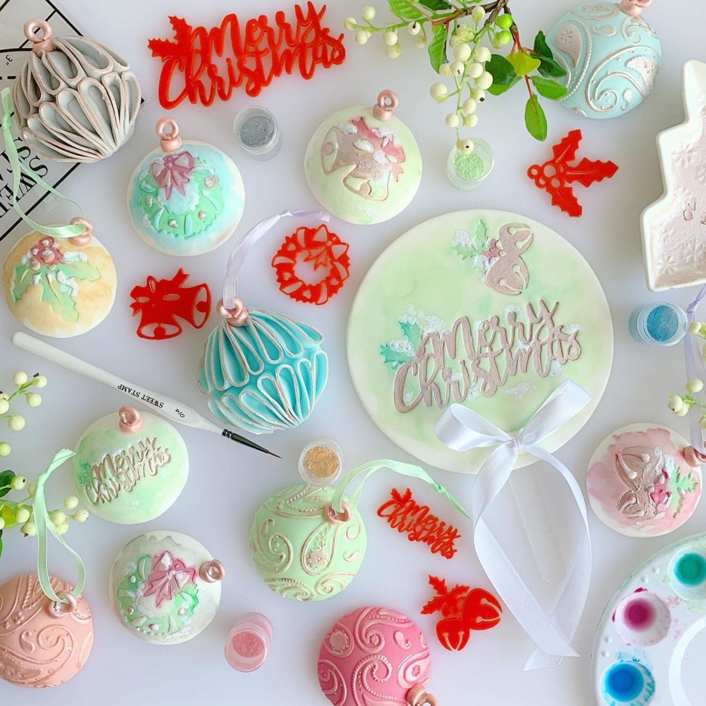 Sweet Stamp Elements Embosser -Tradisjonell jul-