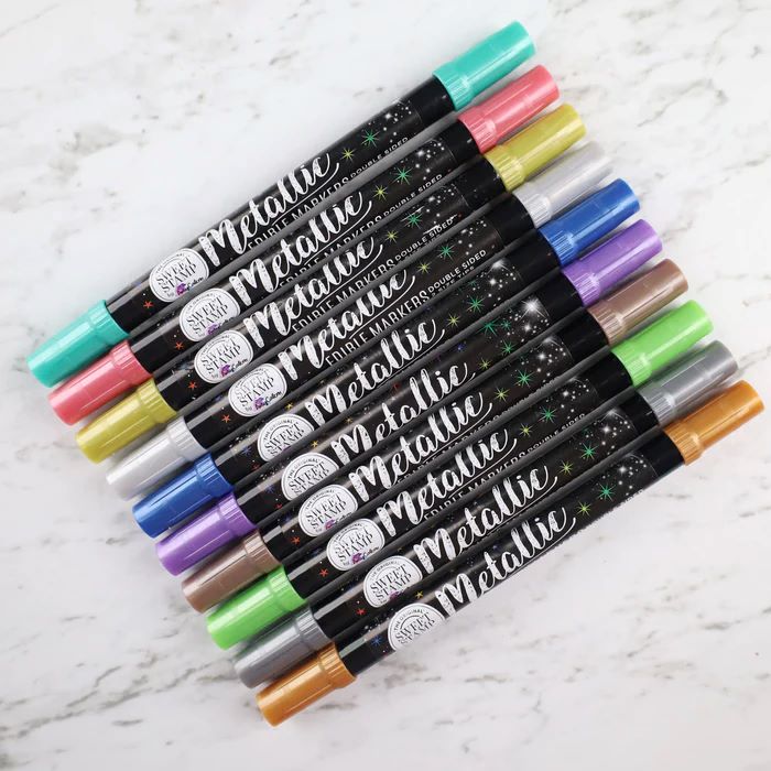 Sweet Stamp Metallisk Spiselig Tusj - Gull