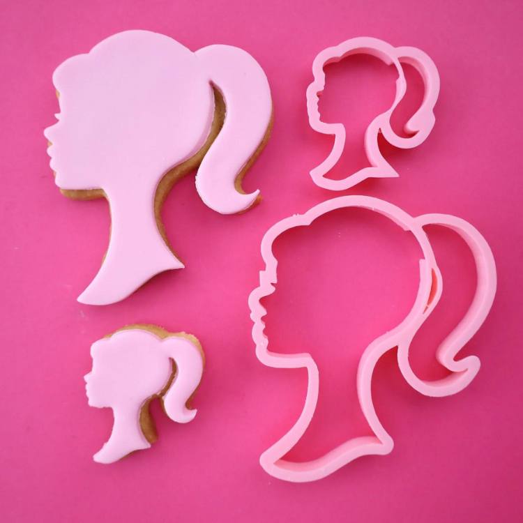 sweet stamp utstikker barbie silhuett