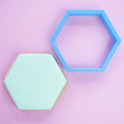 sweet stamp utstikker stor hexagon 7 cm