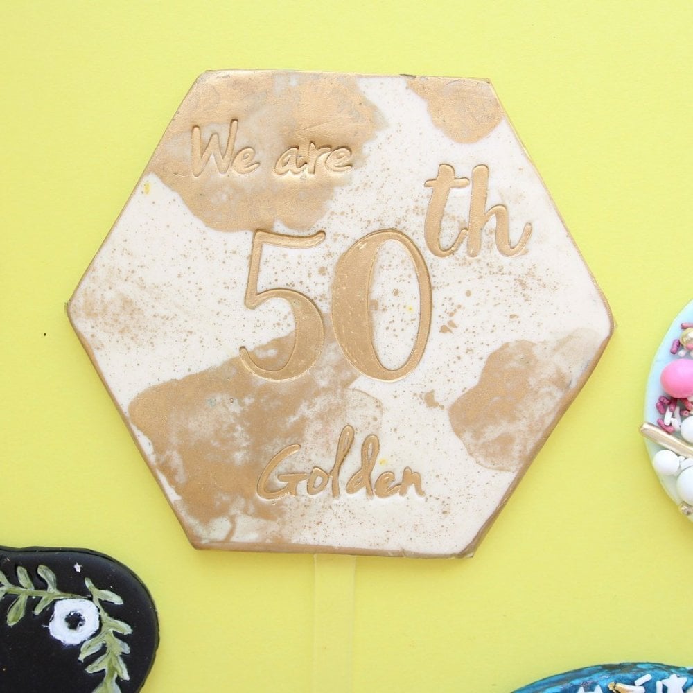 Sweet Stamp Utstikker til kaketopp -Hexagon-