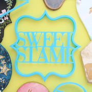 Sweet Stamp Plakett utstikker personlig kaketopp