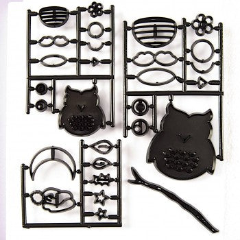 patchwork owl set
