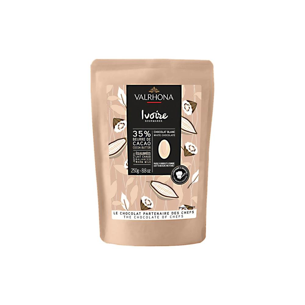 valrhona ivoire hvit sjokolade