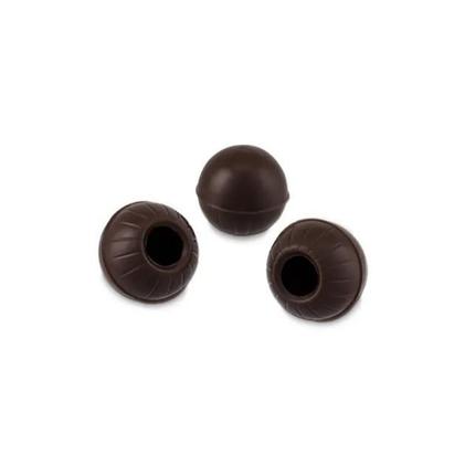 valrhona trøffelskall med mørk sjokolade