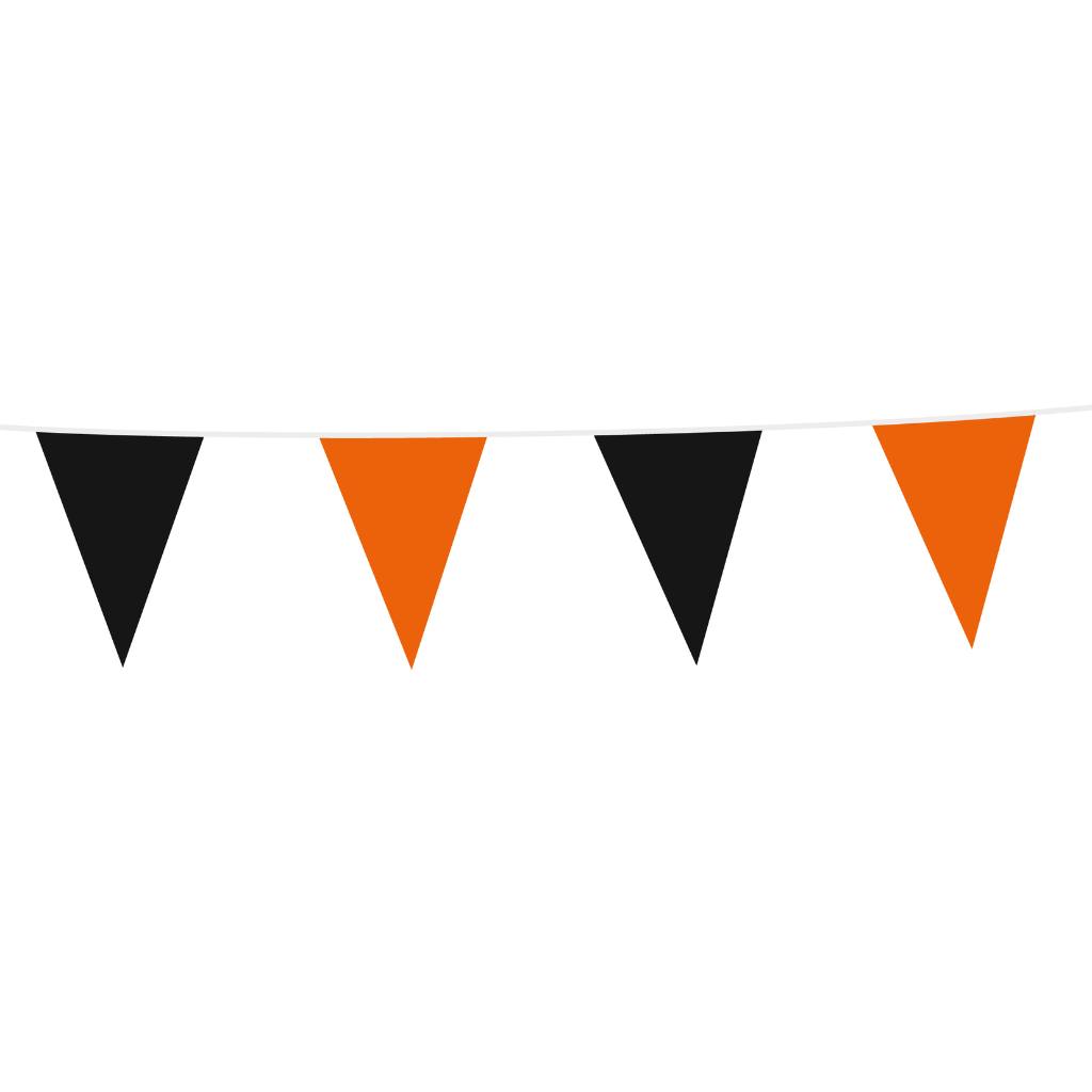vimpelrekke oransje og svart 10m