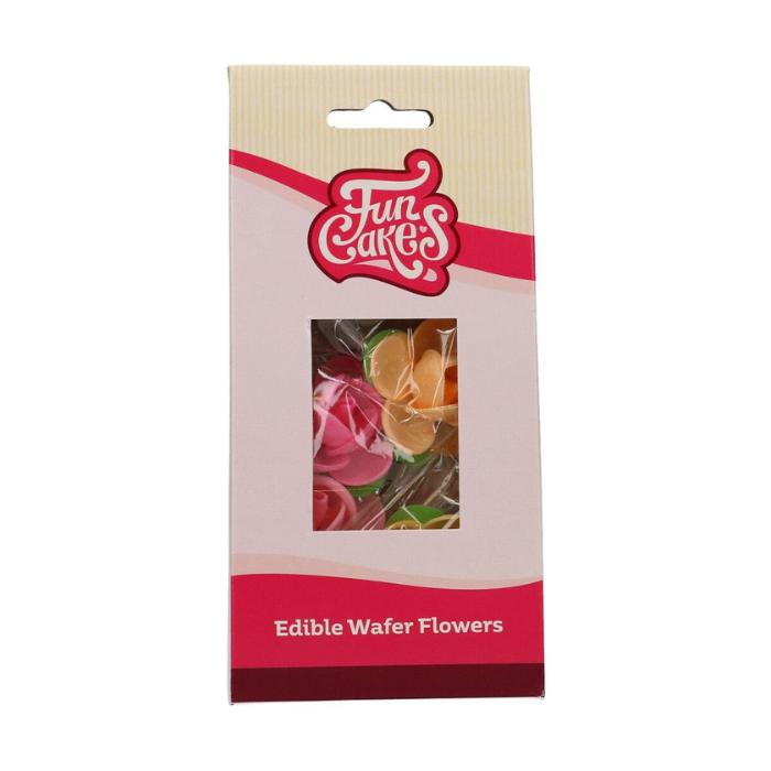 wafer blomster cammelia