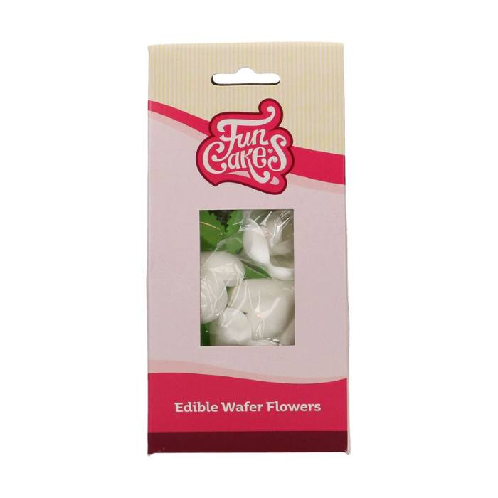FunCakes Spiselige Blomster -Tulipan og blad- pk/12