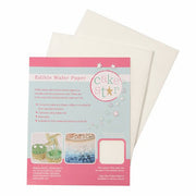 Cake Star Spiselig rispapir -Hvit- 12stk