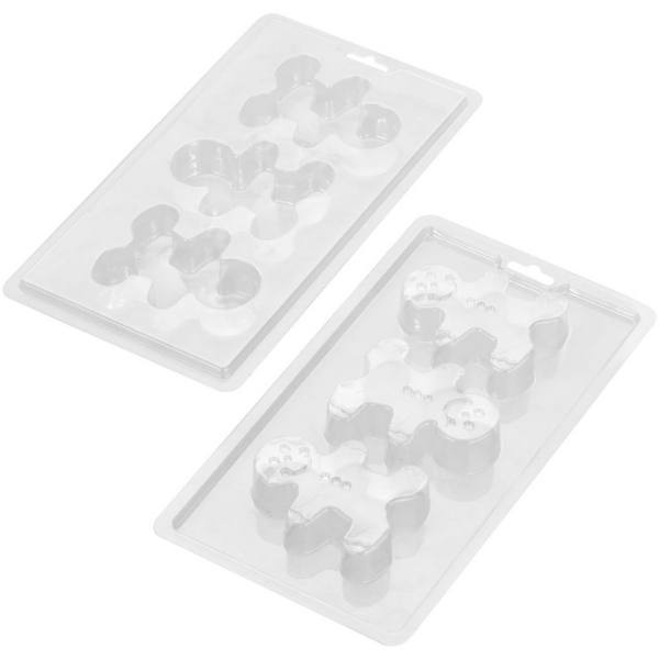 wilton 3d konfektform pepperkakemann