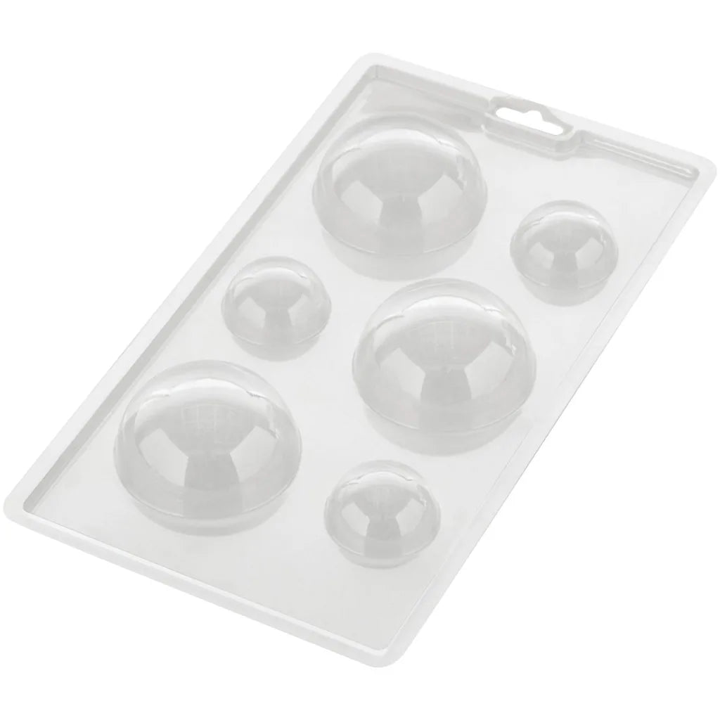 Wilton 3D-konfektform kakaobombe, 6 hulrom – bruk