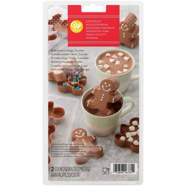 Konfektform 3D Pepperkakemann