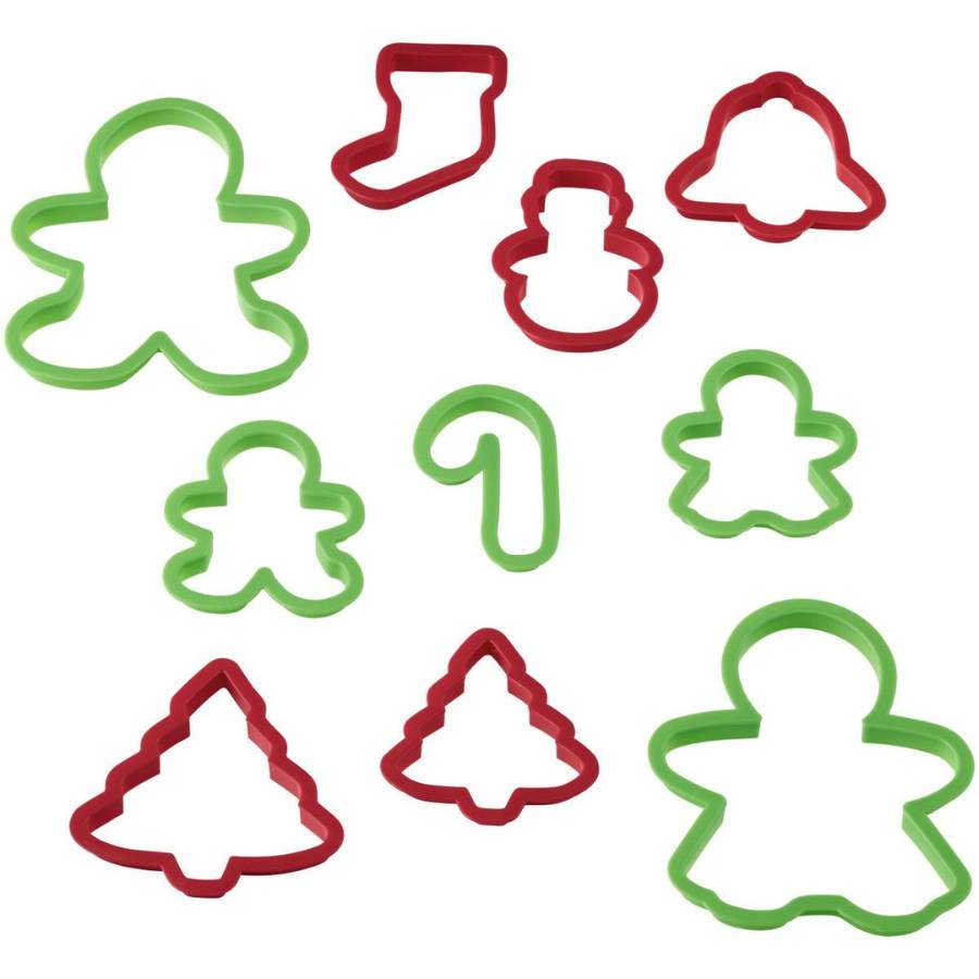 wilton plast pepperkakeformer til jul