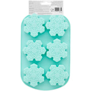 Wilton silikonform snøfnugg, 6 hulrom