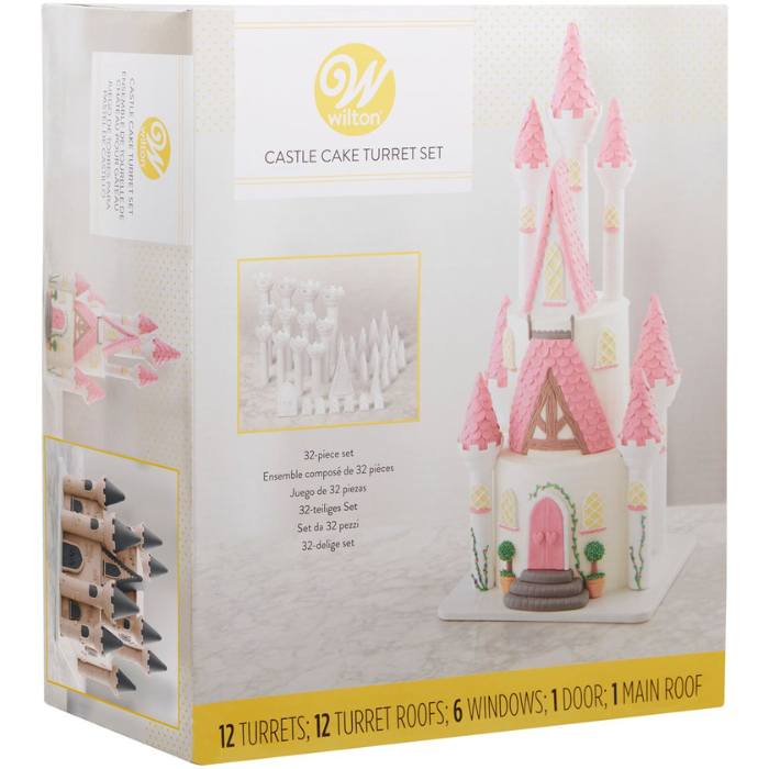 wilton slott kake sett