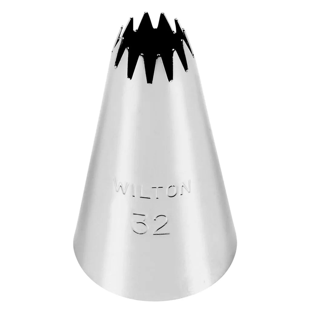 Wilton sprøytetipp Open Star #32 metalltipp
