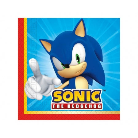 Servietter -Sonic- 20stk