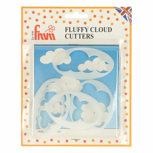 FMM Fluffy cloud utstikkersett skyer