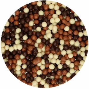 FunCakes Sprø sjokoladeperler -Mix- 155g