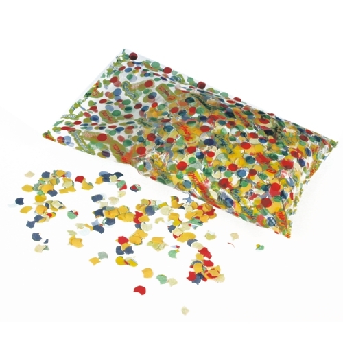 Pose flerfarget konfetti, 100 gram