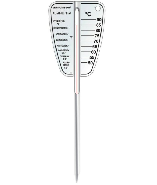 Steketermometer flat, 17cm