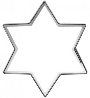 Pepperkakeform stjerne L - 10 cm