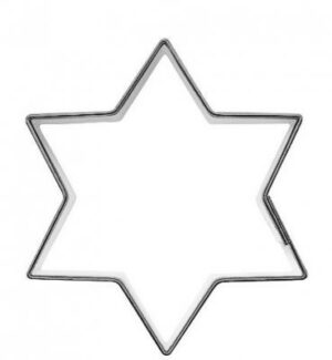 Pepperkakeform stjerne M - 7 cm