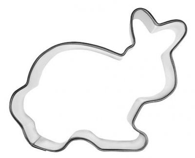 Pepperkakeform kanin stor - 7,5 cm