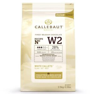 Callebaut hvit sjokolade - 2,5kg