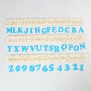 FMM Alfabet & Nummer Tappits Art Deco Storbokstaver