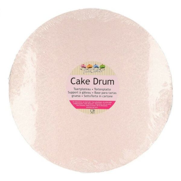 Kake Drum Rund Rose Gull - 25cm