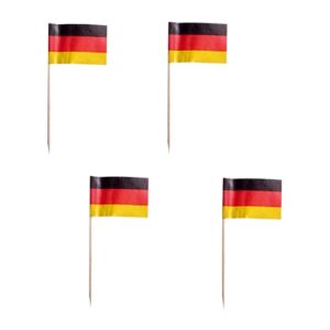 Partypinner Tyskland, eske med 200 stk a 8 cm