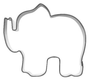 Pepperkakeform elefant - 6,5 cm