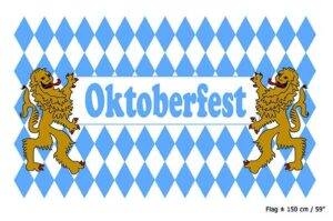 Flagg Oktoberfest 90x150cm