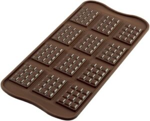 Silikomart silikonform mini-sjokoladeplater