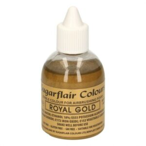 Sugarflair Airbrushfarge -Kongelig gull- 60ml