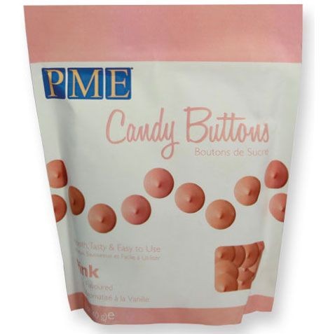 PME Candy Buttons Rosa 340g
