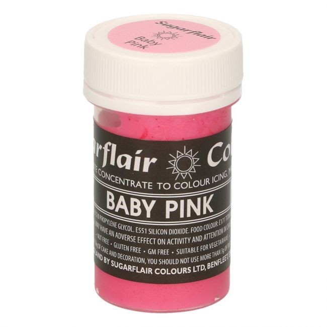 Sugarflair pastafarge Baby Pink, 25g