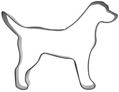 Pepperkakeform Labrador - 10 cm