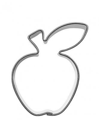 Pepperkakeform eple - 4,5 cm