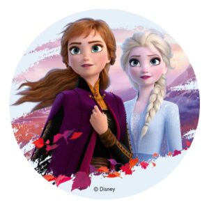 Kakebilde Disney´s Frost 2 - Elsa og Anna, 20cm