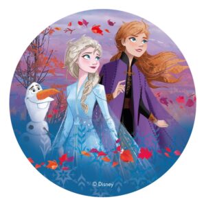 Kakebilde Disney´s Frost 2 - Elsa, Anna og Olaf, 20cm