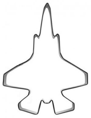 Pepperkakeform jagerfly F-35 - 12 cm