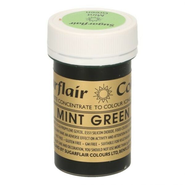 Sugarflair pastafarge Mint green, 25g