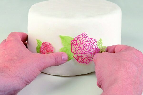 Silikomart Cake Lace silikonmatte -Roser-