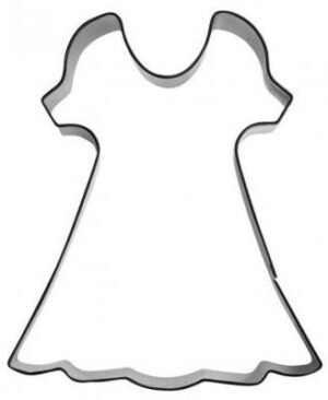Pepperkakeform kjole - 10 cm