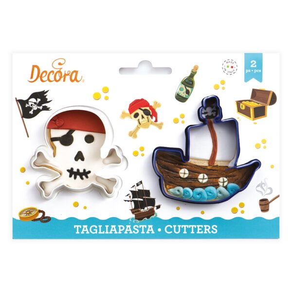 Decora Utstikkere - Pirat og Skip